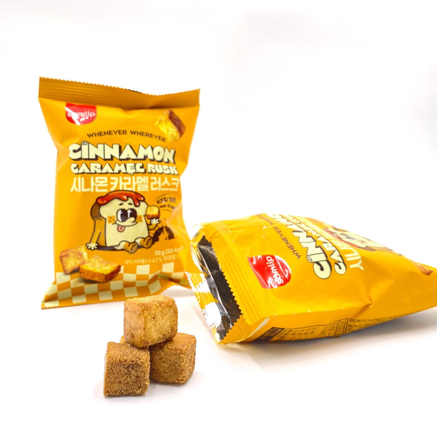 【Samlip】焦糖骰子吐司70g/包