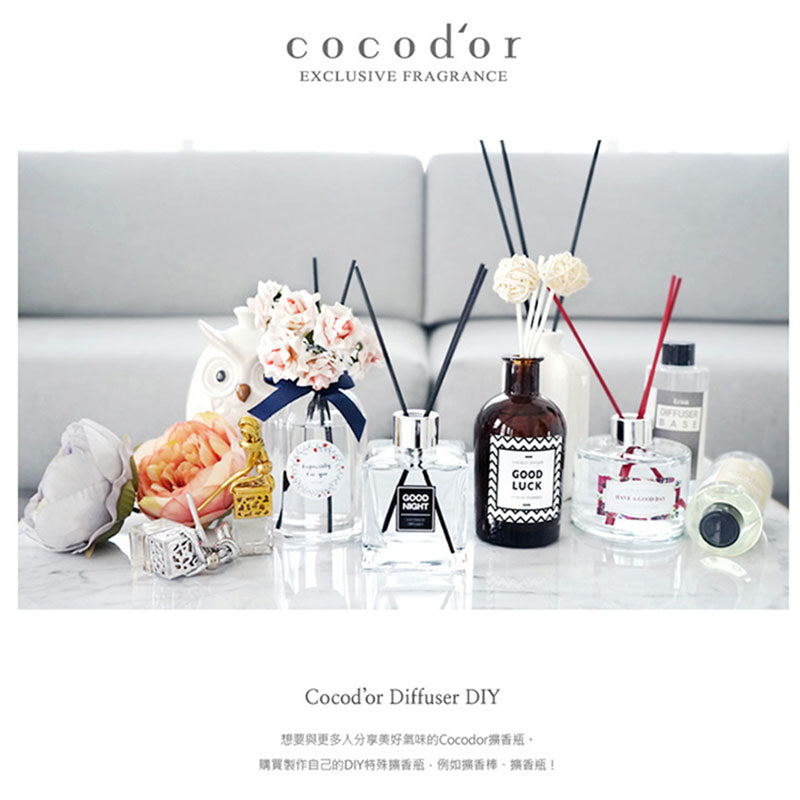 【cocodor】 黑色擴香棒(5支)